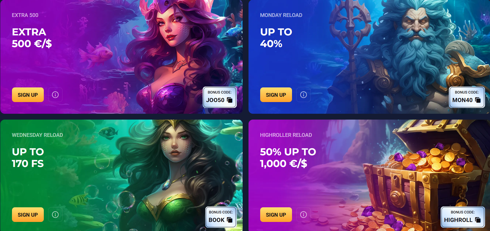 Joo Casino bonus offer