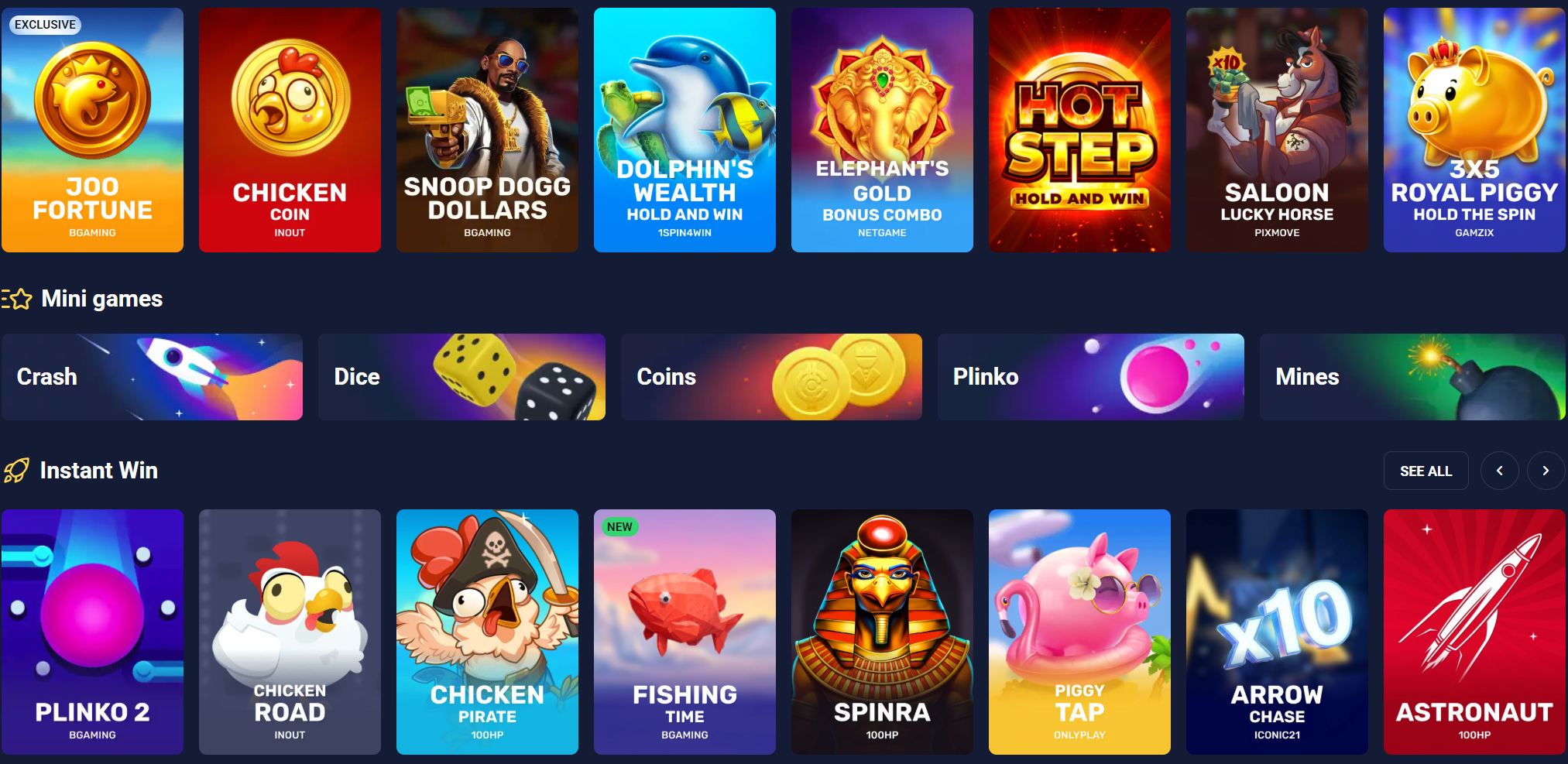 Joo Casino VIP rewards program